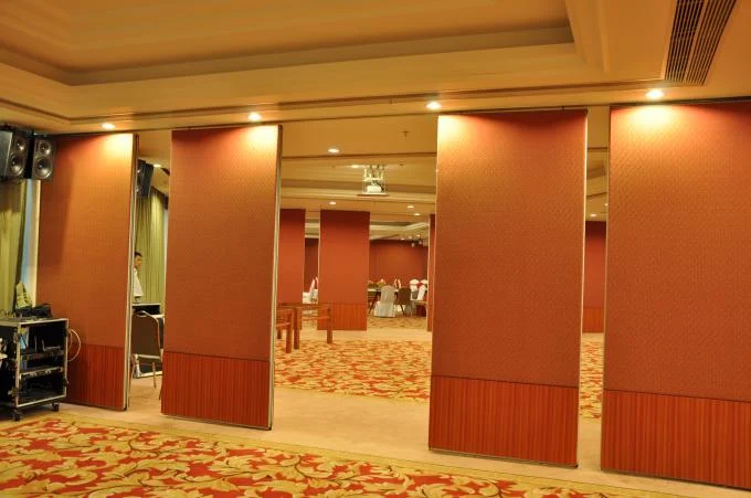 Soundproof Acoustic Removable Moving Partition Wall For Hotel Ballroom Hall 2