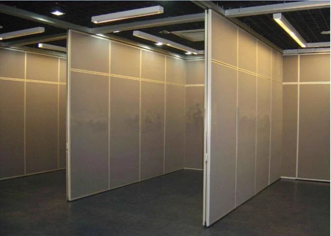 Gym Sliding Exhibition Partition Walls Temporary Exhibition Walls 0