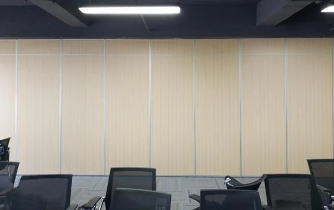 Soundproof Acoustic Wall Partitions / Operable Sliding Wall Dividers In United States 0