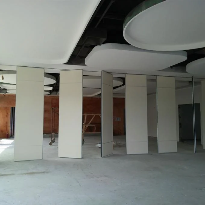Soundproof Commercial Decorative Foldable Partition Wall / Movable Wall Panels 1