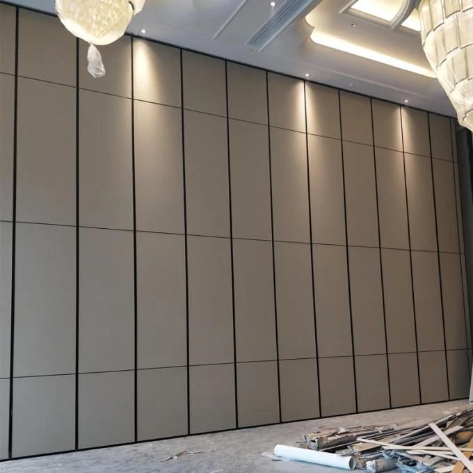 Soundproof Commercial Decorative Foldable Partition Wall / Movable Wall Panels 2