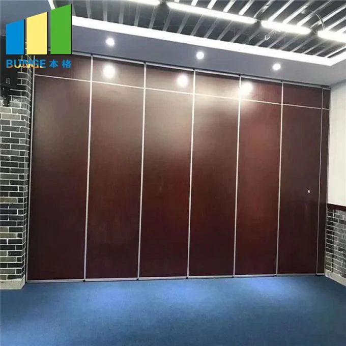 Soundproof Flexible Foldable Moving Partition Sliding Folding Partition Wall For Singapore Hotel 2