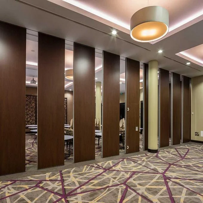 Soundproof Folding And Sliding Walls Rooms Door Partition Wall For Hotel Banquet Hall 2