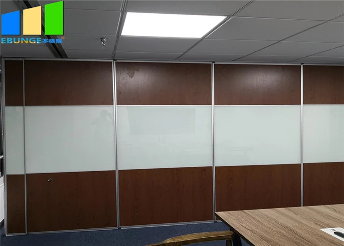 Soundproof Folding Door Operable Partition Wooden Dividers Acoustic For Malaysia