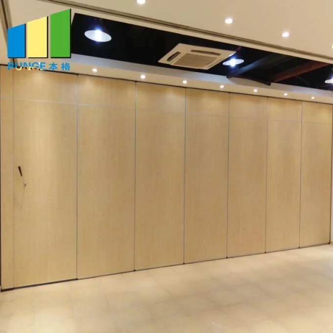 Soundproof Folding Partition And Sliding Walls Rooms Door For Hotel Banquet Hall 1