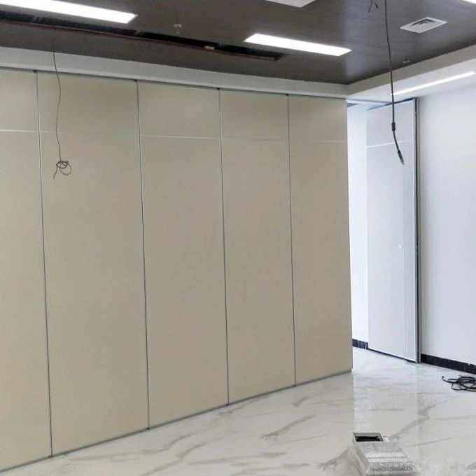 Soundproof Folding Room Divider For Conference Function Hall / Acoustic Operable Partitions 0