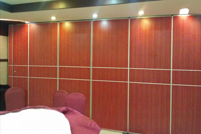Soundproof Function Hall Movable Partition Walls / Restaurant Room Divider 1