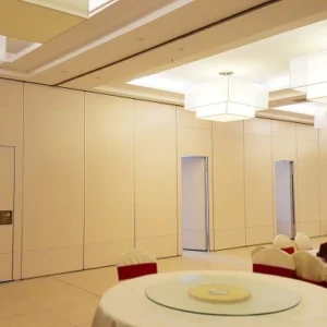 Soundproof Function Hall Movable Partition Walls / Restaurant Room Divider