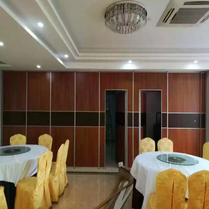 Soundproof Indian Restaurant Movable Wall Partition for India Restaurant 0