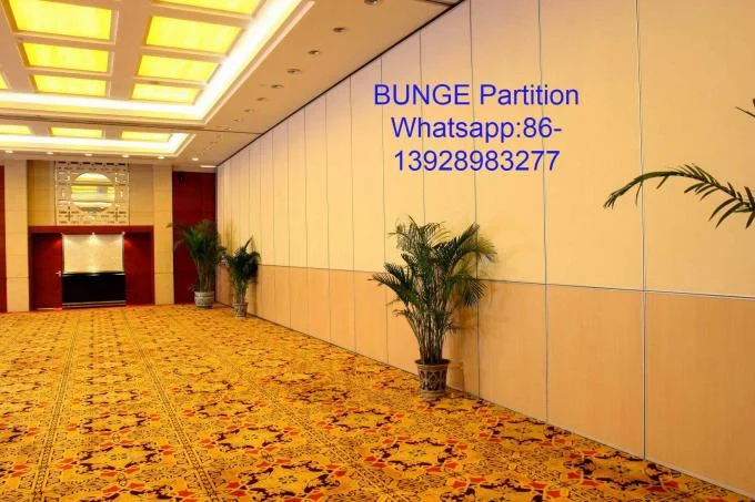 Soundproof Mobile Partition Walls With Single Or Twin Point Track System 2
