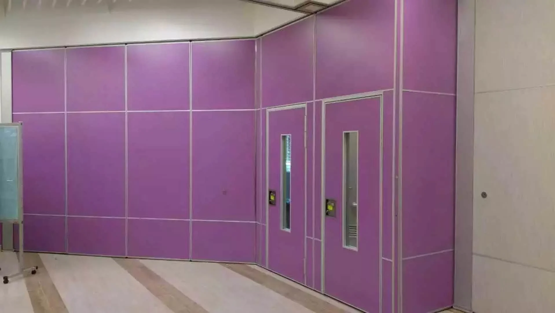Soundproof Movable Acoustic Room Dividers With Aluminium Frame