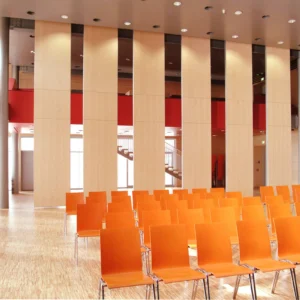 Soundproof Movable Partition Walls for Conference Room , Folding Doors Room Dividers