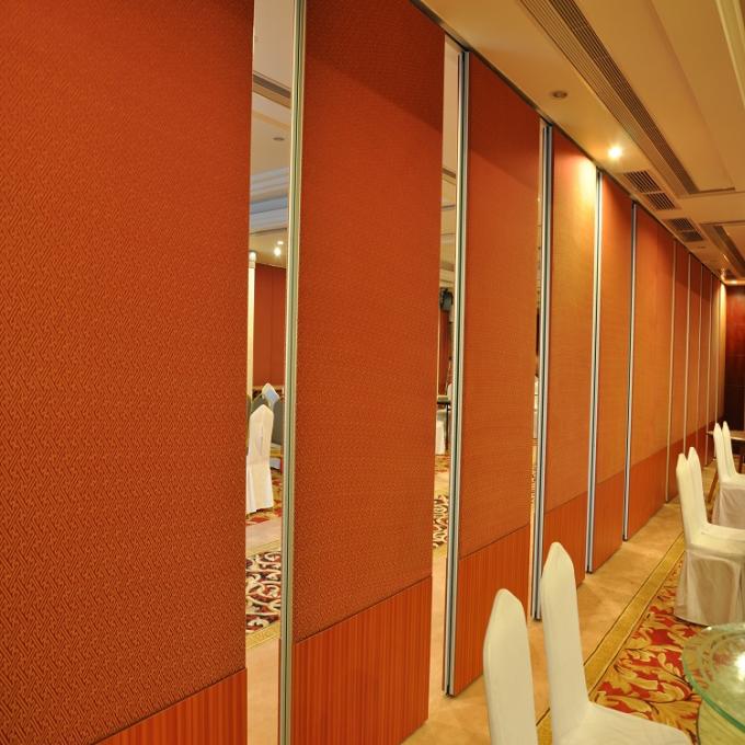 Soundproof Movable Partition Walls For Oman Ballroom Easy Installation 2