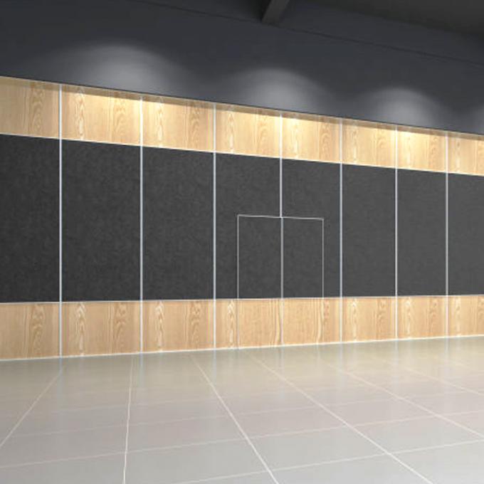 Soundproof Operable Movable Sliding Folding Partition Wall 65mm Thickness For Banquet Hall 1