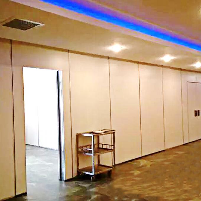 Soundproof Operable Movable Sliding Folding Partition Wall 65mm Thickness For Banquet Hall 2