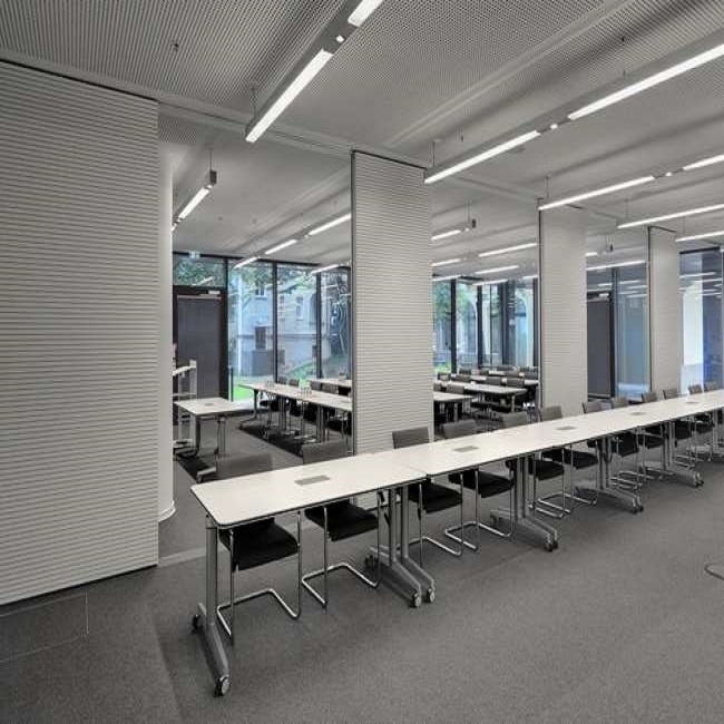 Soundproof Operable Partition Wall With Ceiling Track / Folding Panel Partitions 2