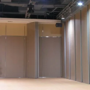 Soundproof Operable Sliding Partition Walls With Fabric MDF Hard Cover For Gymnasiums