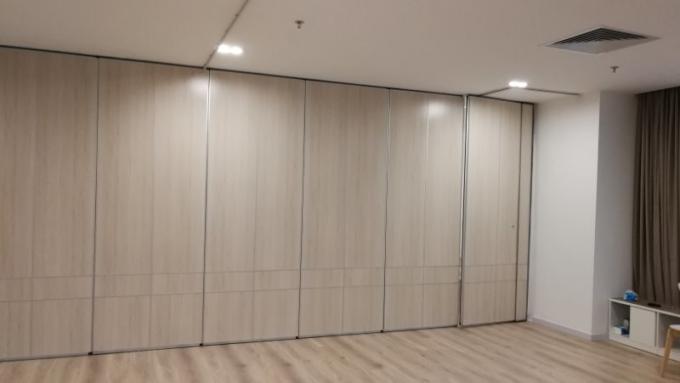 Soundproof Operable Wall in Banquet Hall Wooden Sound Insulation Movable Partition Walls 2
