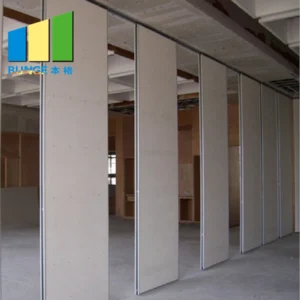 Soundproof Operable Wall Partition With Doors For School / Hotel / Dance Studio