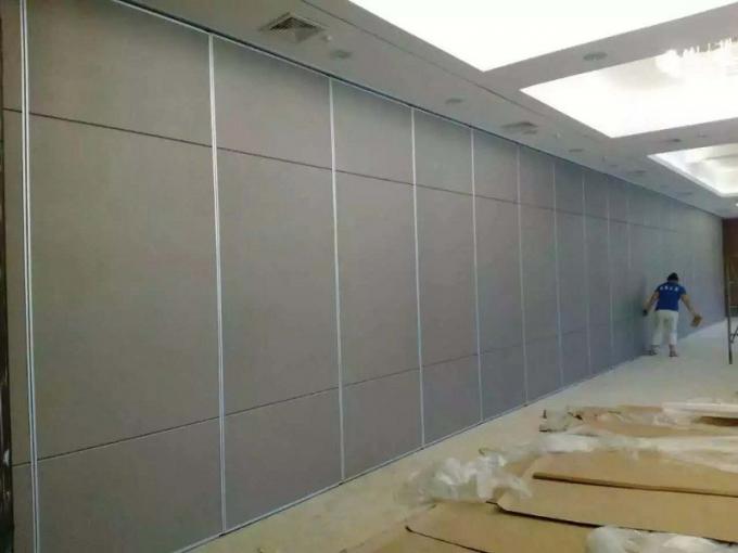 Soundproof Operable Wall Partition With Doors For School / Hotel / Dance Studio 2
