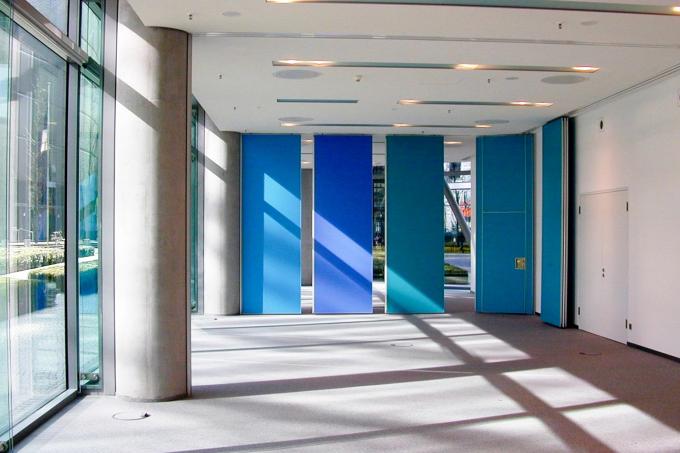 Soundproof Partition Panel Floor To Ceiling Folding Doors 65 Mm With Free Design 2