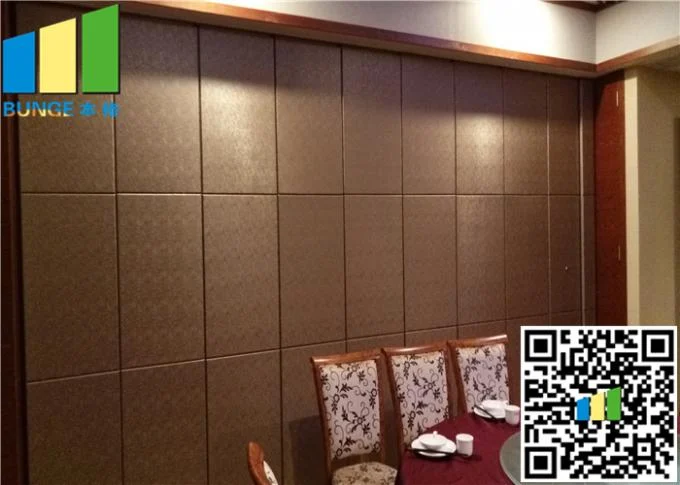 Soundproof Removable Wall Partition 79 - 160 Inch For Hotel Decoration 0