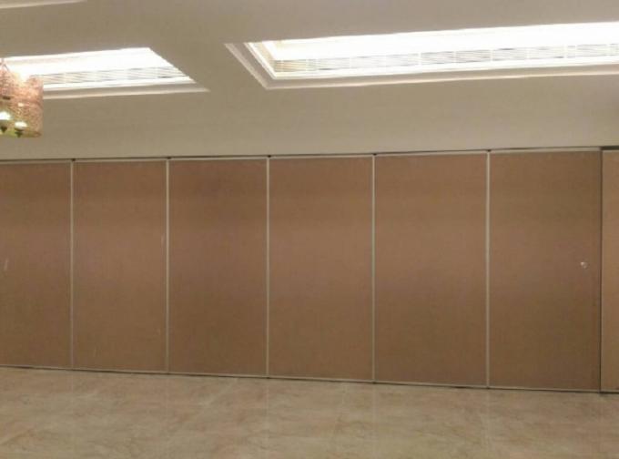 Soundproof Sliding Aluminum Frame Movable Partition Wall For Conference Room 0