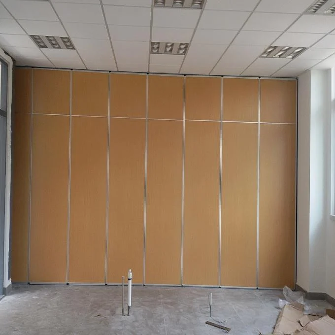Soundproof Sliding Door Operable Acoustic Foldable Partition Moveable Walls For Conference Hall 0