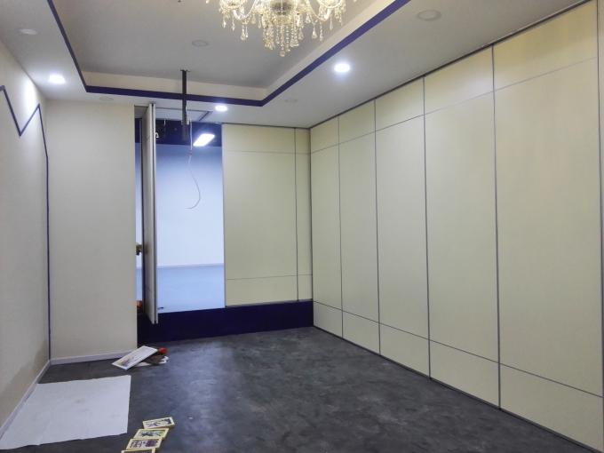 Soundproof Sliding Folding Acoustic Operable Movable Partition Walls For Banquet Wedding Facility 0