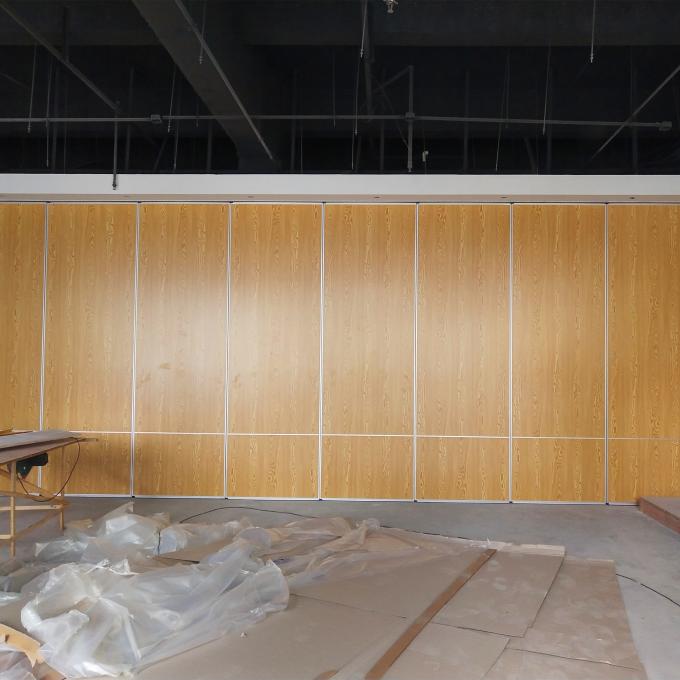Soundproof Sliding Folding Acoustic Operable Movable Partition Walls For Banquet Wedding Facility 1