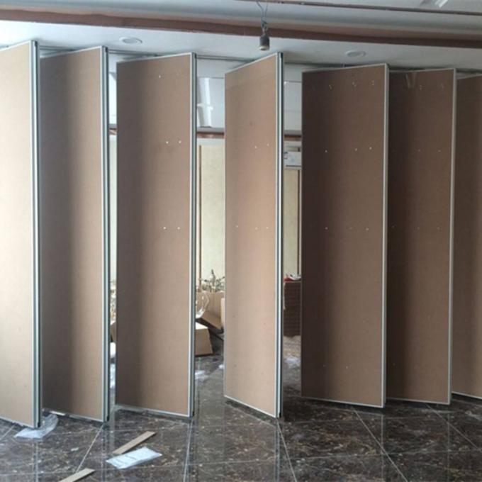 Soundproof Sliding Folding Acoustic Operable Movable Partition Walls For Banquet Wedding Facility 0