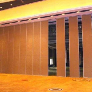 Soundproof Sliding Wooden Movable Partition Walls For Meeting Room and Church