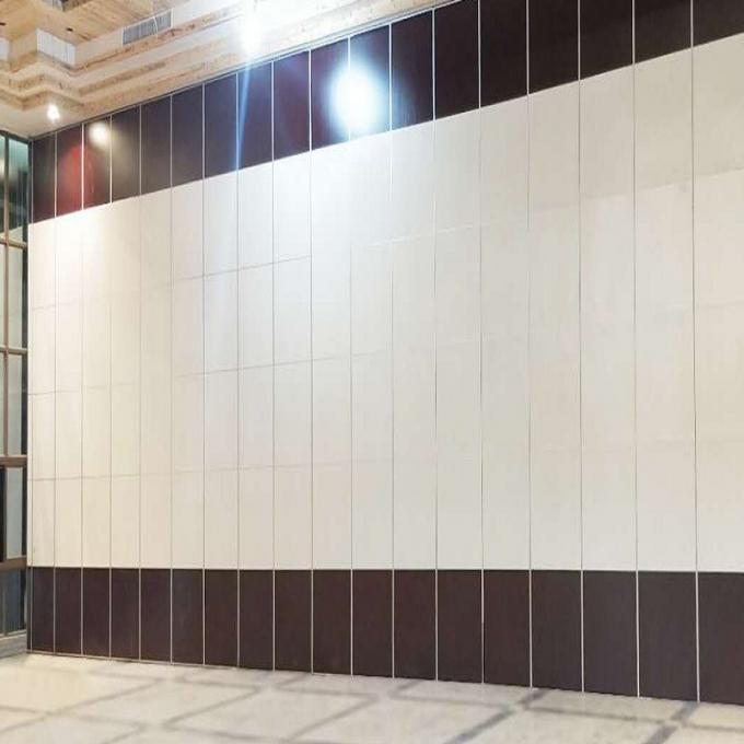 Soundproof Wooden Movable Partition Walls / Folding Partition Wall Systems 2