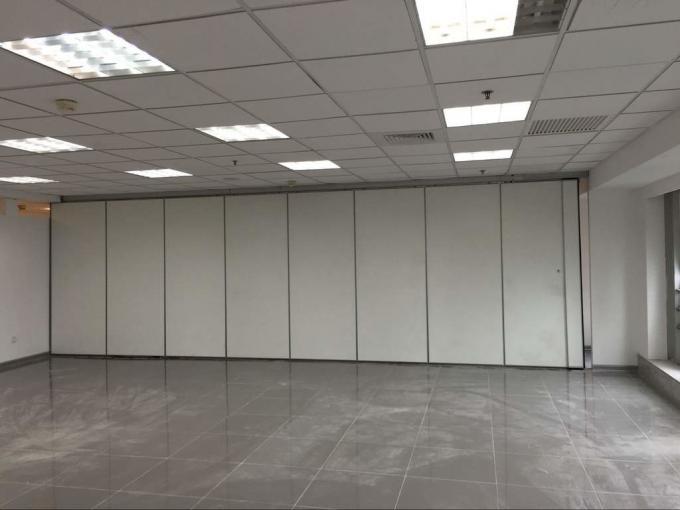Soundproof Wooden Movable Partition Walls / Folding Partition Wall Systems 0