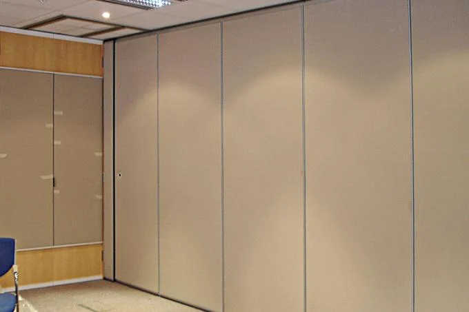 Soundproofing Floor to Ceiling Folding Acoustic Rolling Room Dividers 500 mm Width 0
