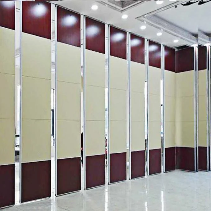 Soundproofing Floor to Ceiling Folding Acoustic Rolling Room Dividers 500 mm Width 1