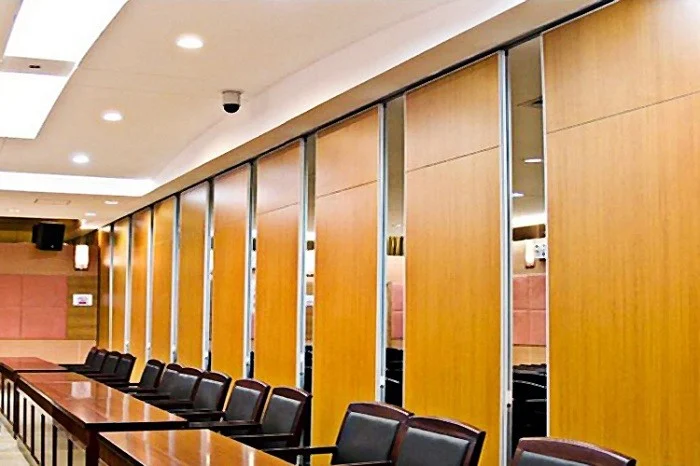 Space Saving Easy Installation Folding and Operable Soundproof Partition Walls for Meeting Room