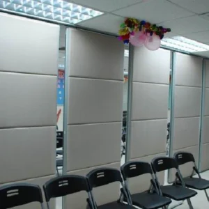 Space Saving Easy Installation Folding and Operable Soundproof Partition Walls for Meeting Room