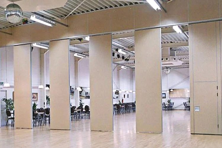 Space Saving Easy Installation Folding and Operable Soundproof Partition Walls for Meeting Room