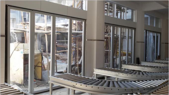 Stacking Folding Frameless Glass Partitions Provide A Complete Sound Retardant Barrier 0