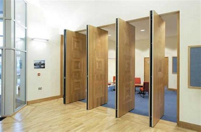 Standard Durable Operable Office Partition Walls Sound Proofing Customized 1