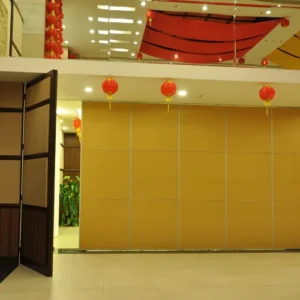 Star Hotel Acoustic Exterior Sliding Door Folding Internal Doors For Hotel
