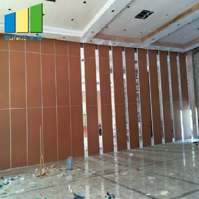 Star Hotel Decoration Operable Folding Partition Wall For Banquet Hall Philippines 0