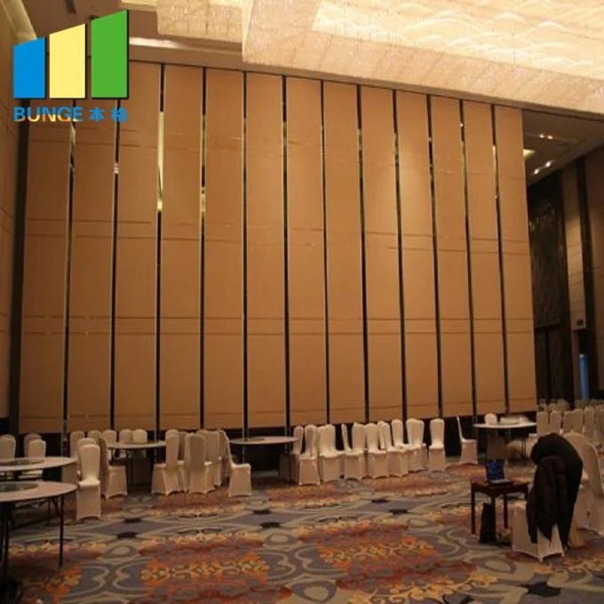 Star Hotel Decoration Operable Folding Partition Wall For Banquet Hall Philippines 1