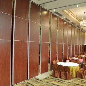 Steel Sliding Exhibition Partition Walls , Flexible Partition Walls For Banks