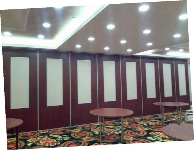 Suspended System Operable Acoustic Movable Partition Walls For Banquet Hall 2