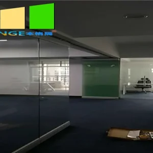 Tempered Sliding Glass Movable Partition Wall Office Project Sliding Wall