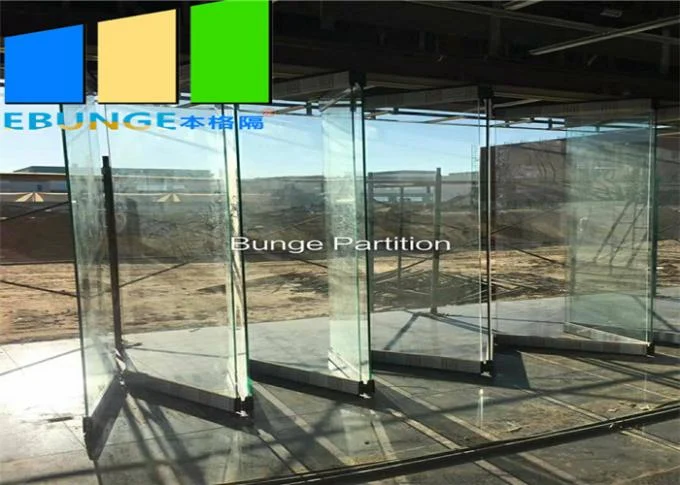 Tempered Sliding Glass Movable Partition Wall Office Project Sliding Wall 1