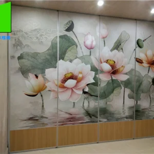 Temporary Office Division Conference Room Folding Movable Partition Walls