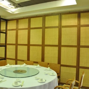 Temporary wall partitions Hotel Acoustic Fabric Panels For Room Dividers